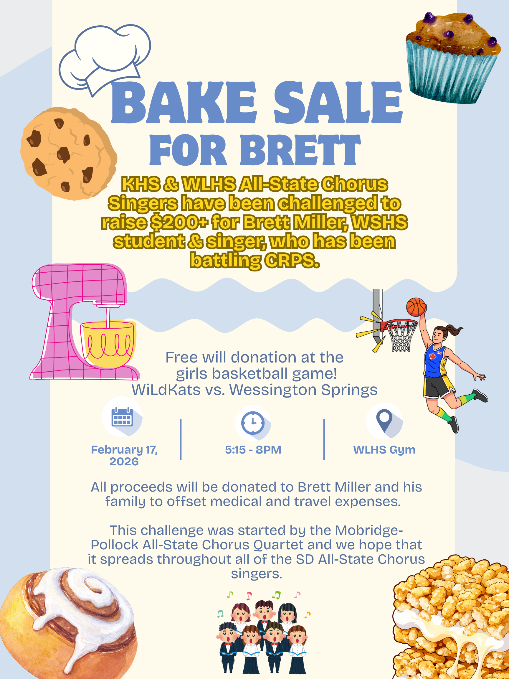 Bake Sale for Brett